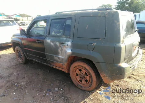 2014 Jeep Patriot Sport z USA, uszkodzony, nr VIN 1C4NJRBB8ED855843